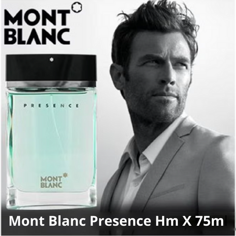 Mont Blanc Presence para Hombre 💼 75ml | Perfume Original 💯
