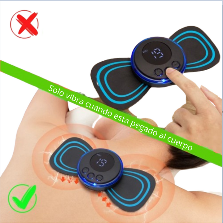 Masajeador Mariposa 🦋 | Relajación Muscular 💆‍♂️ y Tonificación Portátil ⚡